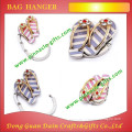 promotion gifts flower shape table top cheap custom bag hanger